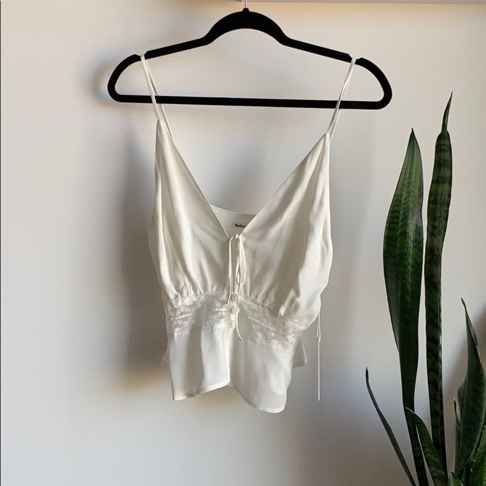 ❌[SOLD]❌🎉Host Pick🎉 NWT Reformation Penny Top - Picture 5 of 8